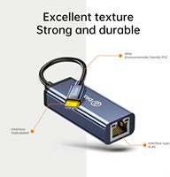 Adaptador Ethernet Gigabit Externo USB-C Biaze, Conversor de Red RJ45 de 1000Mbps para Nintendo Switch/Laptop/MacBook/Steam