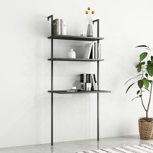 رفوف 5 رفوف مركبة على الحائط وحدة رفوف معدنية ديكور رفوف الكتب المنزل او المكتب المنظم - Product Image 6