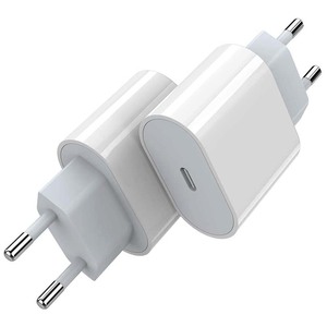 Cargador Estándar Europeo PD de 20 W, Adaptador de Carga Rápida Tipo C para iPhone 12 y Teléfonos Apple - Product Image 1