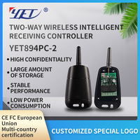Récepteur WIFI + RF étanche à code ouvert YE894WTR à 2 relais, compatible Smart Life et application TUYA, commande vocale Alexa pour signaux de commutation électrique