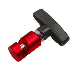 Barra de elevación para capó de coche, soporte de aleación de aluminio rojo, dispositivo de fijación para portón trasero y amortiguadores de maletero - Product Image 1