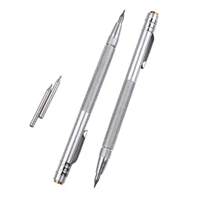 Keramische Glas Markering Pen Metal Hard Kras Priem Pen Glassnijder Pen Voor Carving Kraspen