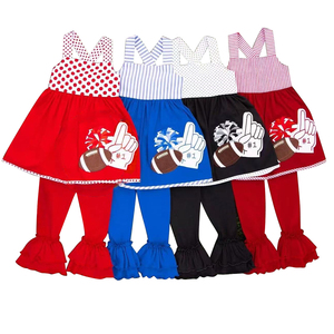 Ropa Casual con Estampado Festivo Personalizada para Equipos de Fútbol, Conjuntos de Verano para Bebés, Venta al Por Mayor, Nueva Moda, Precio de Fábrica - Product Image 1