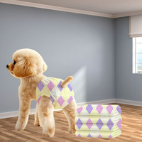 Couches pour chiens imperméables en tissu non tissé, culottes d'apprentissage de la propreté pour petits chiens, fournitures du Shandong