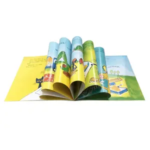 Kids Early Educational Paper Book Colorful Softcover Book Animals Plants Items