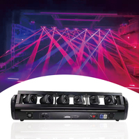 Barre led de scène linéaire longue 40kpps mobile 10 pièces 40w 10w faisceau laser rgbw