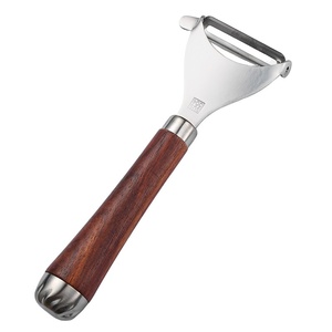 Pelador de frutas y <span class=keywords><strong>verduras</strong></span> de cocina para el hogar de acero inoxidable 304 con operación Manual, <span class=keywords><strong>cuchillo</strong></span> para pelar frutas de plástico PP - Product Image 2