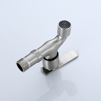Robinet simple Style carré buse anti-éclaboussures robinet d'eau accessoires de salle de bain