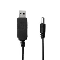 Câble d'alimentation USB vers DC 5V vers 12V, convertisseur de tension USB, câble de suralimentation haute puissance