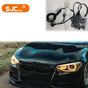 Modulo LED RGB Colorato Plug and Play SJC per <span class=keywords><strong>BMW</strong></span> Serie 1 <span class=keywords><strong>F20</strong></span> F21 2012-2013, <span class=keywords><strong>Accessori</strong></span> Auto, Luci Diurne RGB - Product Image 6