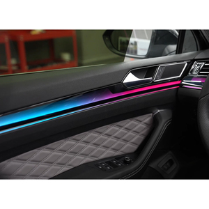 Bande LED d'éclairage ambiant RGBIC haut de gamme pour l'intérieur de voiture, éclairage d'ambiance pour Volkswagen Magotan (B8) 2017-2023 - Product Image 5