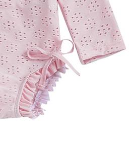 Ensemble <span class=keywords><strong>de</strong></span> 2 maillots <span class=keywords><strong>de</strong></span> <span class=keywords><strong>bain</strong></span> pour bébés filles, bikini <span class=keywords><strong>de</strong></span> plage <span class=keywords><strong>de</strong></span> qualité supérieure, motif floral et fruité, jupe à volants, taille haute, extensible, séchage rapide, respirant - Product Image 5