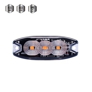 Độ sáng LED cảnh báo đèn nhấp nháy cho xe 12V-24V SAE Xe LED lưới tản nhiệt Đèn LED thanh ánh sáng Loại sản phẩm - Product Image 2