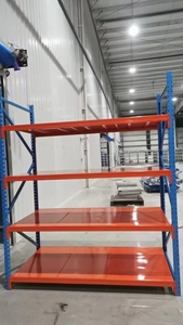 200 किलोग्राम पेलोड लंबे समय तक धातु अलमारियों, गोदाम भंडारण कारखाने कम कीमत वाले रैक - Product Image 2