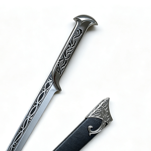 Spada del Re degli Spiriti da 40 cm, 0,35 kg, con fodero, senza protezione, per collezione cosplay - Product Image 3