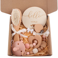 Coffret Cadeau Naissance Mixte pour Baby Shower – Hamper Bébé Fille Garçon