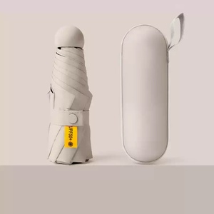 ร่มพับขนาดพกพา กะทัดรัด กันน้ำ สำหรับธุรกิจ ท่องเที่ยว ฉุกเฉิน ใช้ในยามฝนตก - Product Image 3