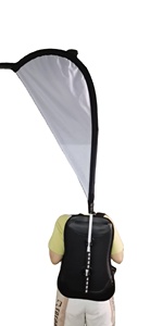 โรงงานพิมพ์สองด้านคุณภาพสูง ผลิตตามสั่ง ทนทาน กันน้ำ ใช้ซ้ำได้ โพลีเอสเตอร์กันลม สำหรับเดินเล่นกลางแจ้ง - Product Image 6