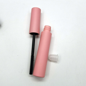 Botella Cosmética Vacía para Extensiones de Pestañas, MOQ Bajo, 10 ml, Rosa Mate, Tubo Largo y Redondo para Rímel Líquido, Tapa de Rosca - Product Image 5