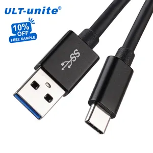 ULT-unite 새로운 도착 USB-C USB-A 케이블 슈퍼 부드럽고 유연한 유형 C USB 3.0 케이블