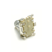 Nouvel encodeur incrémental rotatif SMD à arbre métallique de 11 mm avec interrupteur, pour soudage par refusion haute température