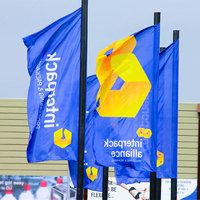 Bannière en plastique imperméable à l'eau marquage multiple Bannières d'événements écologiques Bannière promotionnelle en vinyle PVC pour la publicité d'entreprise