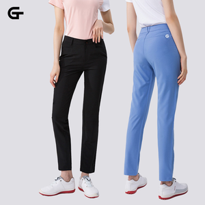 <span class=keywords><strong>Pantalon</strong></span> <span class=keywords><strong>de</strong></span> <span class=keywords><strong>golf</strong></span> <span class=keywords><strong>pour</strong></span> <span class=keywords><strong>femme</strong></span>, coupe ajustée, respirant, anti-boulochage, séchage rapide, taille élastique, taille mi-haute, décontracté, <span class=keywords><strong>pour</strong></span> l'été - Product Image 1