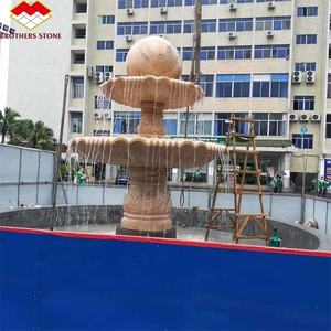 대형 야외 분수 천연석 대리석 정원 장식 연마 마감 컷-투-사이즈 - Product Image 2