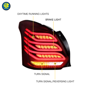 Feux <span class=keywords><strong>arrière</strong></span> LED Plug-and-Play YU GUANG pour <span class=keywords><strong>Suzuki</strong></span> <span class=keywords><strong>Swift</strong></span> 2017-2023 Nouveaux feux <span class=keywords><strong>arrière</strong></span> clairs Mise à niveau Feux <span class=keywords><strong>arrière</strong></span> LED Stop Clignotant - Product Image 5