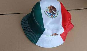 Chapeaux Bob Personnalisés Drapeaux Nationaux 2026 en Gros pour Fans de Football – Respirants en Polyester/Coton, Cadeau Promotionnel Toutes Saisons - Product Image 5