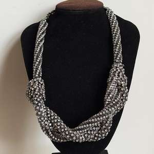 قلادة كايمي <span class=keywords><strong>2026</strong></span> العصرية، مجوهرات شعبية بتصميم عتيق متعدد الطبقات، سلسلة معدنية ملفوفة مع خرز، قلادة ماسية، إكسسوارات - Product Image 1