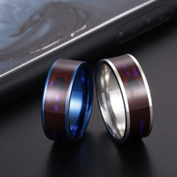 Bague connectée personnalisable avec protection NFC, suivi ECG intelligent, moniteur d'activité et de santé, résistante à l'eau, durable, idéale pour les cadeaux promotionnels