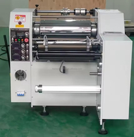 Machine automatique de marquage à chaud rotative pour étiquettes autocollantes en rouleau, machine d'impression de film en aluminium pour papier