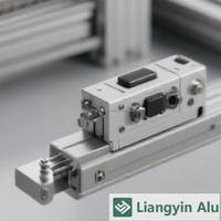 Composants d'automatisation de surface pour montage de rail de cadre structurel en aluminium CNC de précision professionnelle, personnalisés par l'usine LIANGYIN (OEM)