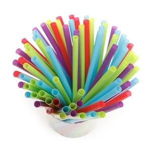 Pailles en plastique PP droites colorées pour boissons, emballées en papier, les plus vendues et populaires, du Vietnam - Product Image 4