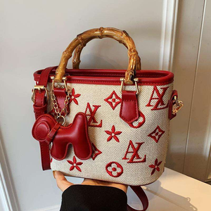 Bolso de Hombro Casual de Tamaño Pequeño para Mujer, Diseño Geométrico, Doble Asa, Marca Privada, Bolso Tote de Diseñador, Duradero - Product Image 4