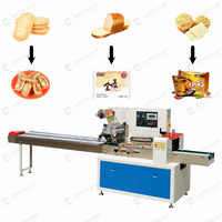 DCWB-350B Automatische horizontale Pita Brot/Lavash Brot Laib Flow Wrapper Verpackungs maschine