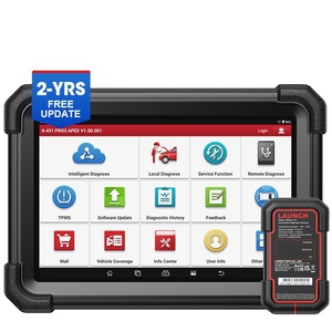 Analyseur de moteur OBD2 X431 pour tous systèmes, outil de diagnostic avec topologie CAN FD DoIP, 37+ services, outil en ligne - Product Image 1
