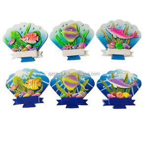 Coquillages personnalisés <span class=keywords><strong>en</strong></span> forme de coeur Souvenir touristique Bali Fidji Islande <span class=keywords><strong>Maurice</strong></span> Palau Seychelles Tahiti Maldives Aimant de réfrigérateur <span class=keywords><strong>en</strong></span> résine - Product Image 3