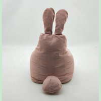 Nouvelle chaise de pouf en forme de lapin pour enfants, canapé de pouf paresseux