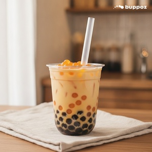 มันสำปะหลังและระเบิดมะม่วง Boba Popping Boba - Product Image 3