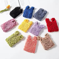Sac Fourre-Tout Portable Publicitaire en Polyester Élastique Pliable Mini Taille Extensible avec Bulles Magiques Étirables