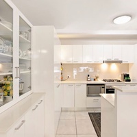 Échantillon Gratuit Disponible - Armoire de Cuisine Moderne Laquée Peinte