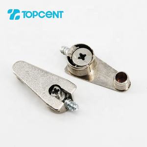Topcent ריהוט ארון מצלמת נעילת סגסוגת כפול רגל חזק מחבר הולם עץ מחבר <span class=keywords><strong>rafix</strong></span> ריהוט מחבר - Product Image 2