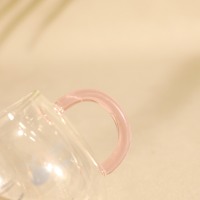 Tasses à café en verre borosilicate transparent à double paroi, résistantes à la chaleur, à motif animalier, 201-300 ml, écologiques et modernes
