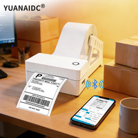 Nueva Impresora de Etiquetas de Códigos de Barras Térmica de Escritorio de 4 Pulgadas con Interfaz USB, 203dpi, Compatible con IOS, en Stock, YJ-9203