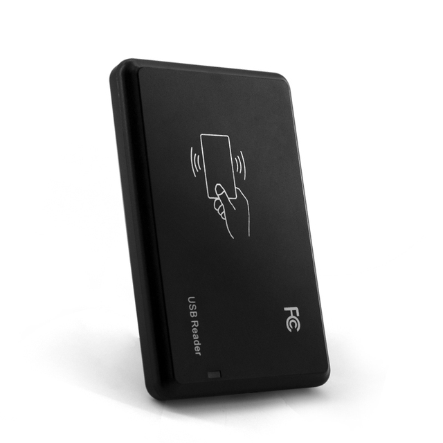 ISO14443A 13.56MHz M1 RFID Contactless Smart NFC Card Reader/Writer with ABS Material and USB/RS232 Interface