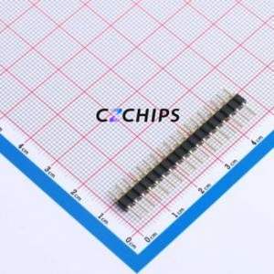 XDZ254C-1-18-Z-3.0-G1 Pin Header Through hole Component (THT),P=2.54mm Connector 1x18P 2.54mm 2.54mm Round Pin - Product Image 1