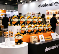 Jouets en peluche personnalisés, poupées en peluche en forme de chiot, parfaites pour les cadeaux promotionnels.