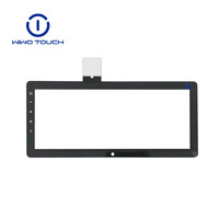 Écran tactile de 12,3 pouces en forme de barre, verre tactile de 12,3 pouces avec module d'affichage LCD à liaison optique, panneau tactile capacitif